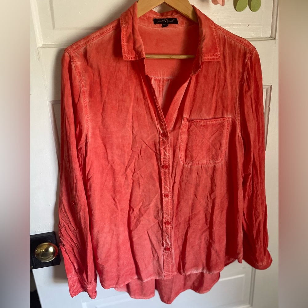 ⚽️Velvet Heart Button Down